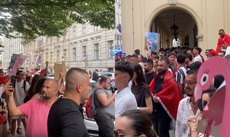 Protesta p&euml;r &ccedil;&euml;shtjen &ldquo;Zv&euml;rneci&rdquo; kalon