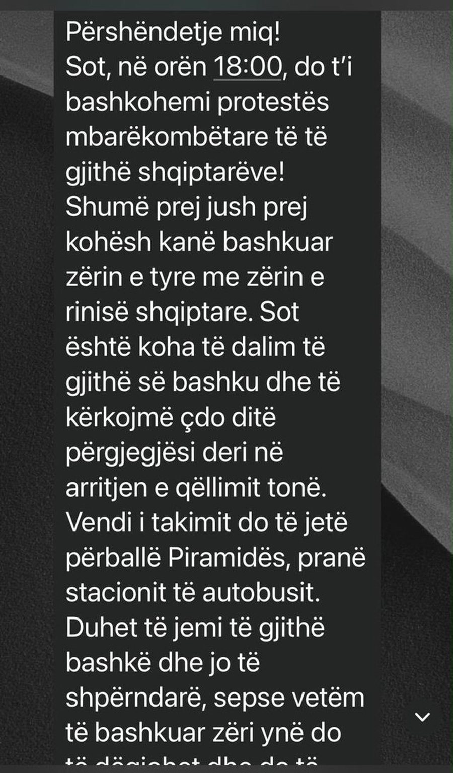 Protesta n&euml; Tiran&euml;, PD fton an&euml;tar&euml;t e saj t&euml;