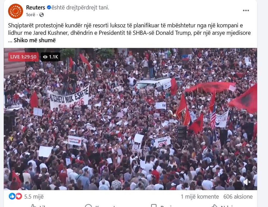 Qytetar&euml;t mblidhen p&euml;r t&euml; n&euml;nt&euml;n dit&euml; radhazi para