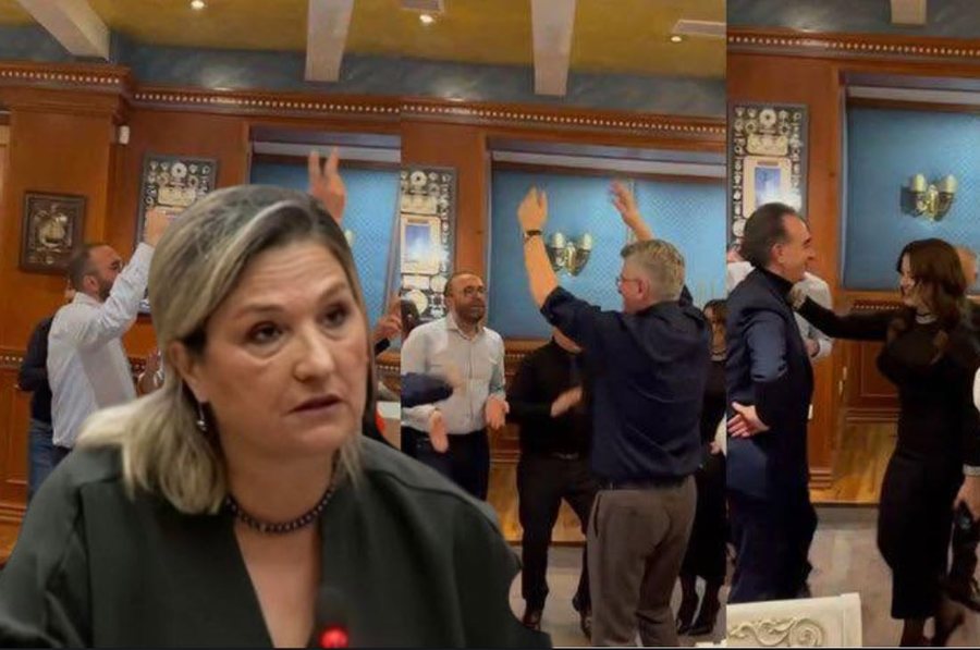 Qytetar&euml;t i duan larg protest&euml;s, Flutura A&ccedil;ka publikon FOTON ku