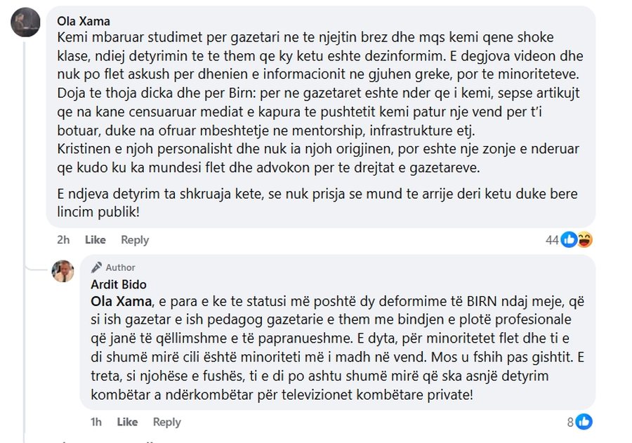 "Kristina &euml;sht&euml; greke", deputeti socialist sulmon