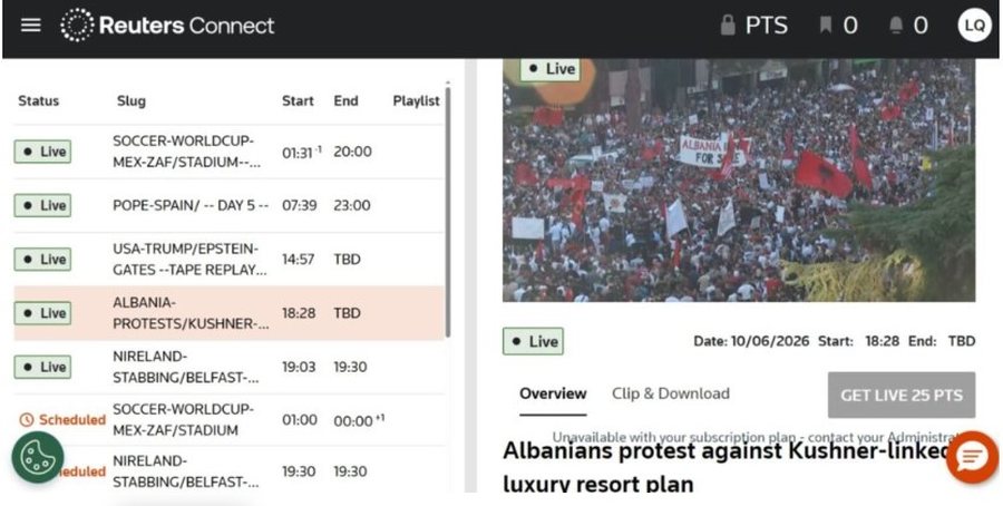 Protesta n&euml; Tiran&euml; kund&euml;r investimit t&euml; Zv&euml;rnecit,