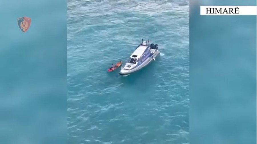 Mbet&euml;n t&euml; bllokuar n&euml; mes t&euml; detit, Policia Kufitare e