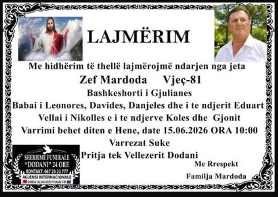Mbyll syt&euml; p&euml;rgjthmon&euml; ish-kryetari i Vaut t&euml; Dej&euml;s Zef