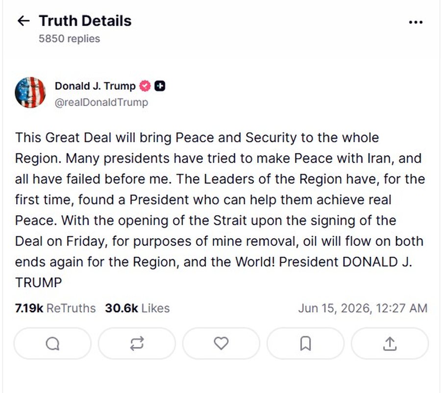 SHBA-Iran arrijn&euml; marr&euml;veshje PAQEJE! Trump: Shum&euml;