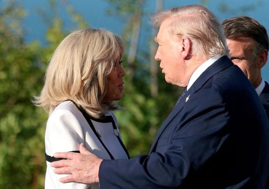 Trump i tha Brigitte Macron &ldquo;P&euml;rsh&euml;ndetje, zem&euml;r&rdquo;?
