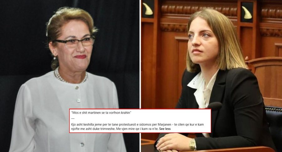 Marjana Ko&ccedil;eku injoron tefelonatat e socialist&euml;ve dhe thumbon