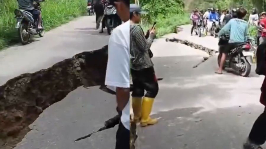 T&euml;rmeti 6.7 ball&euml; n&euml; Indonezi ndan rrug&euml;n