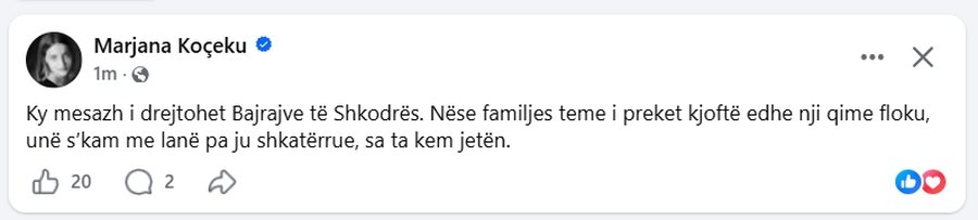 K&euml;rc&euml;nohet Marjana Ko&ccedil;eku?! Deputetja q&euml; u largua nga PS