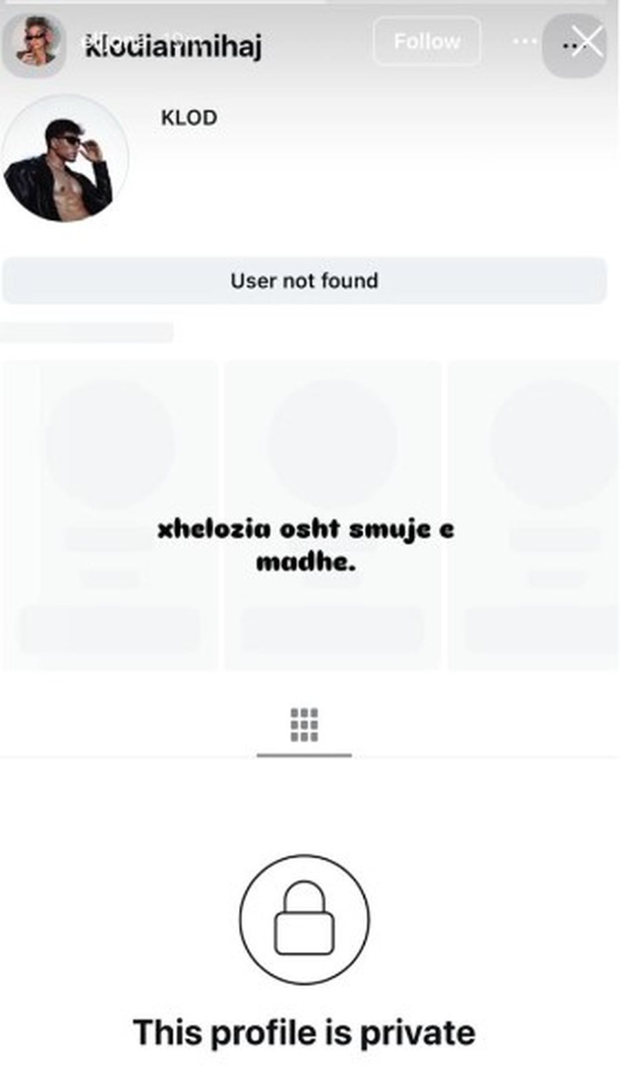 Kriz&euml; mes &ccedil;iftit! Klodi i b&euml;n bllok Elijon&euml;s dhe zhduket,