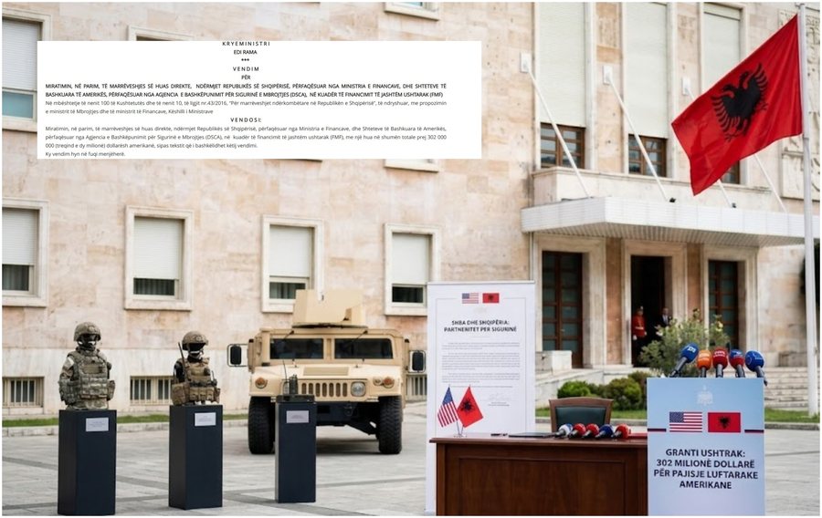 Miratohet VKM-ja! SHBA i jep Shqip&euml;ris&euml; 302 milion&euml; dollar&euml;