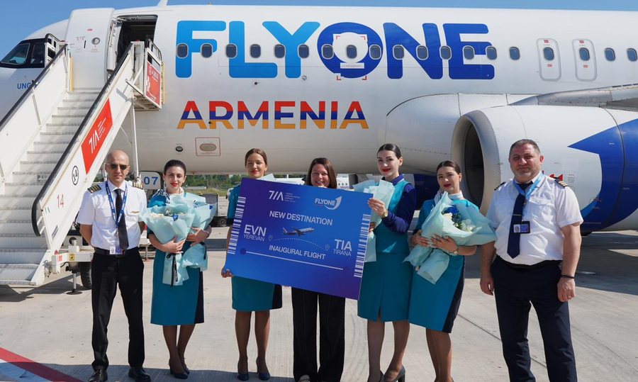 TIA mir&euml;pret FlyOne Armenia dhe rikthen lidhjen direkte me Yerevanin