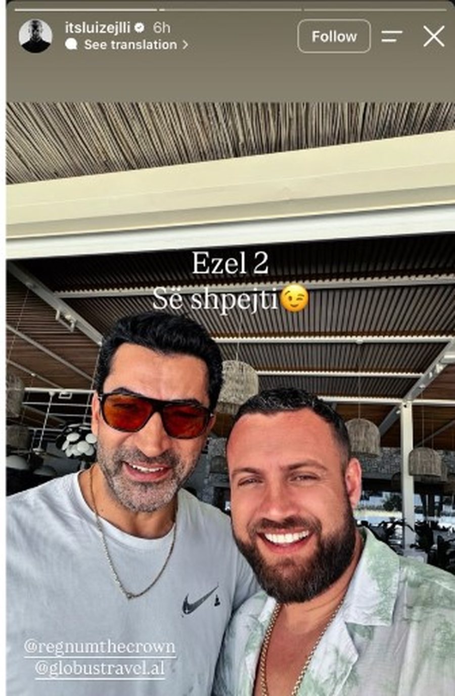 &Ccedil;far&euml; po paralajm&euml;ron Luizi? Poston foto krah aktorit t&euml;