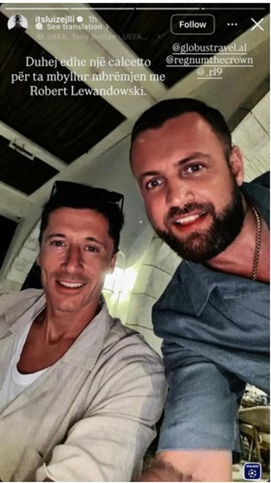 FOTO/ Luiz Ejllit s&rsquo;i ndahet &ldquo;shpirti&rdquo; nga yjet e futbollit,