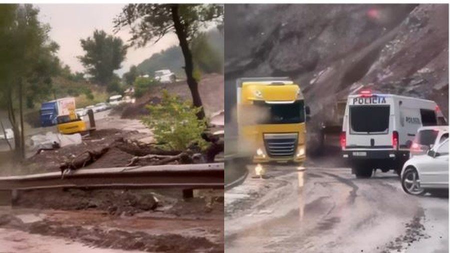 Shkak r&euml;nia e gur&euml;ve, bllokohet p&euml;r m&euml; shum&euml; se