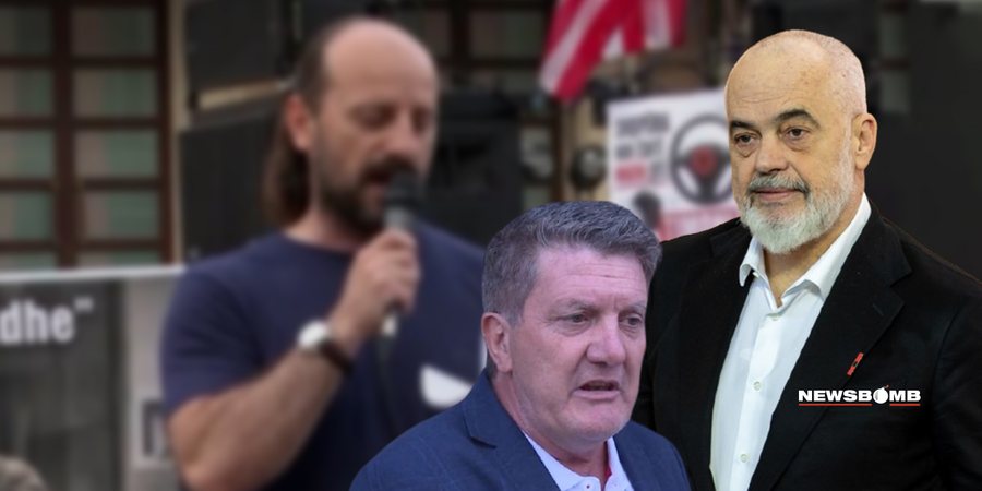Dritan Goxhaj u shfaq n&euml; protest&euml;, gazetari i drejtohet kryeministrit:
