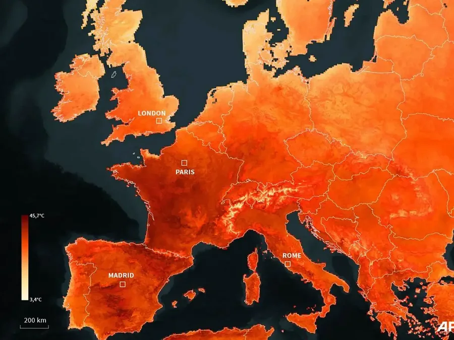 Europa po &ldquo;p&euml;rv&euml;lohet&rdquo;! Temperaturat arrijn&euml; rekorde,