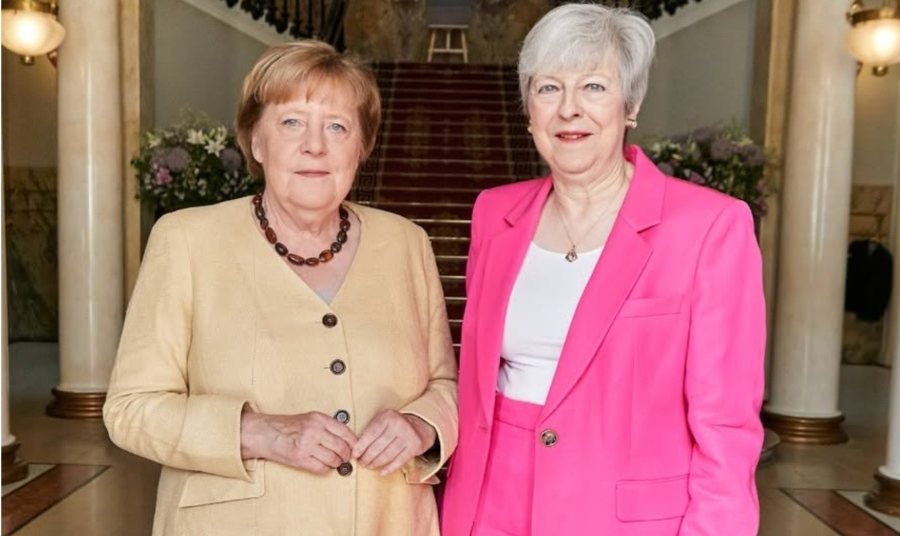 Dy zonjat e forta t&euml; Europ&euml;s takohen, vitet kalojn&euml; por Theresa