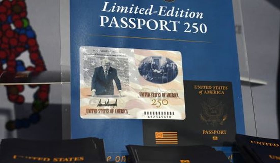 Dhurata p&euml;r amerikan&euml;t n&euml; 250-vjetorin e SHBA-ve, imazhi i Donald