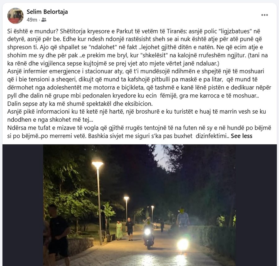 Ish-ambasadori publikon FOTO dhe ngre shqet&euml;simin: Asnj&euml; polic n&euml;