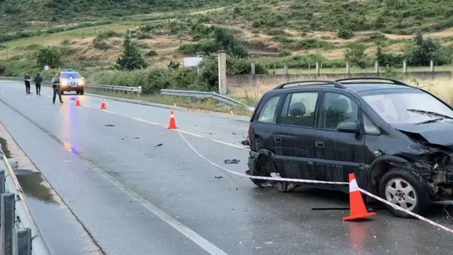 Aksident tragjik n&euml; aksin Pogradec-Qaf&euml; Than&euml;, humb jet&euml;n