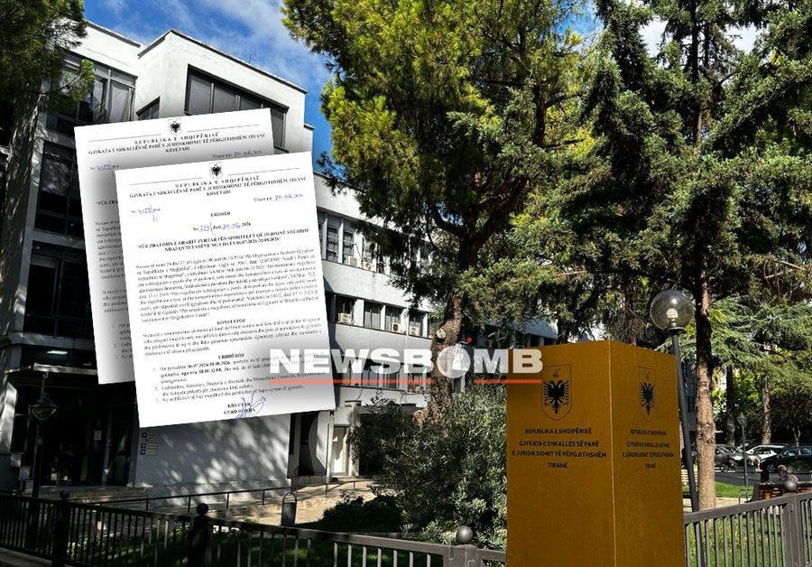 Temperaturat e larta "mbyllin" Gjykat&euml;n e Tiran&euml;s,