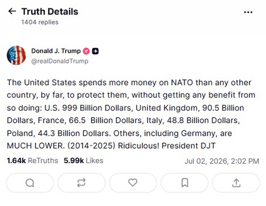 &ldquo;Gjermania shum&euml; pak, qesharake&rdquo;, Trump flet me shifra: Ne