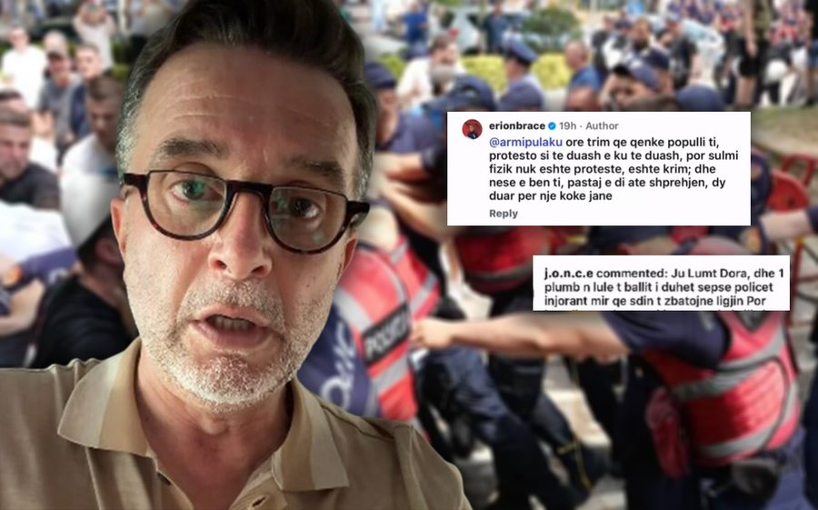 "M&euml; shpejt se &ccedil;'mendon, me plumb ballit", Erion