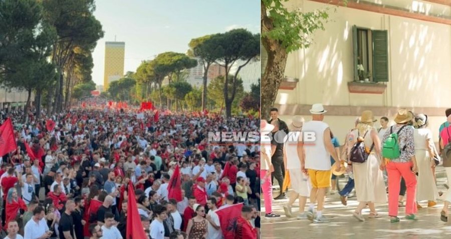 Protestat vijojn&euml; prej 34 dit&euml;sh, Rama zgjedh t&euml; tregoj&euml;