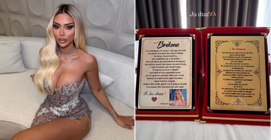 Brikena fiton &ldquo;trofeun e zemr&euml;s": Ke nj&euml; eleganc&euml;