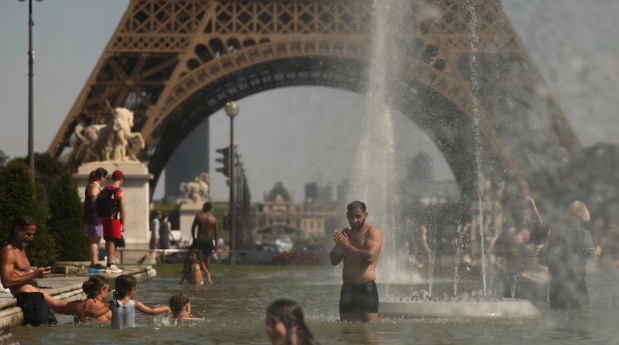 Temperaturat ekstreme "p&euml;rv&euml;lojn&euml;" Europ&euml;n, rriten
