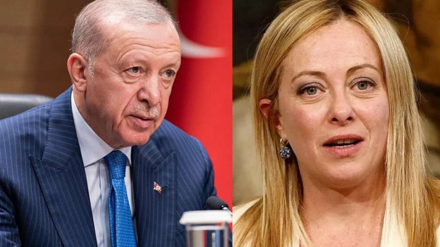 Meloni bised&euml; telefonike me Erdogan, n&euml; fokus t&euml; bised&euml;s