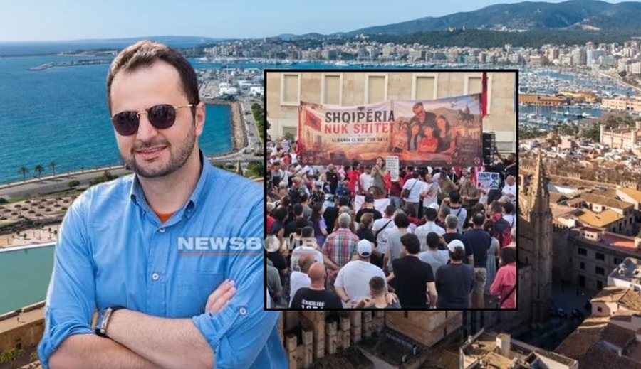 Vendi n&euml; protest&euml;, Endri Shabani nis pushimet? VIDEO n&euml; aeroport