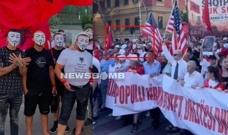 Nis protesta e diaspor&euml;s n&euml; Bulevard! T&euml; rinj me maska mes