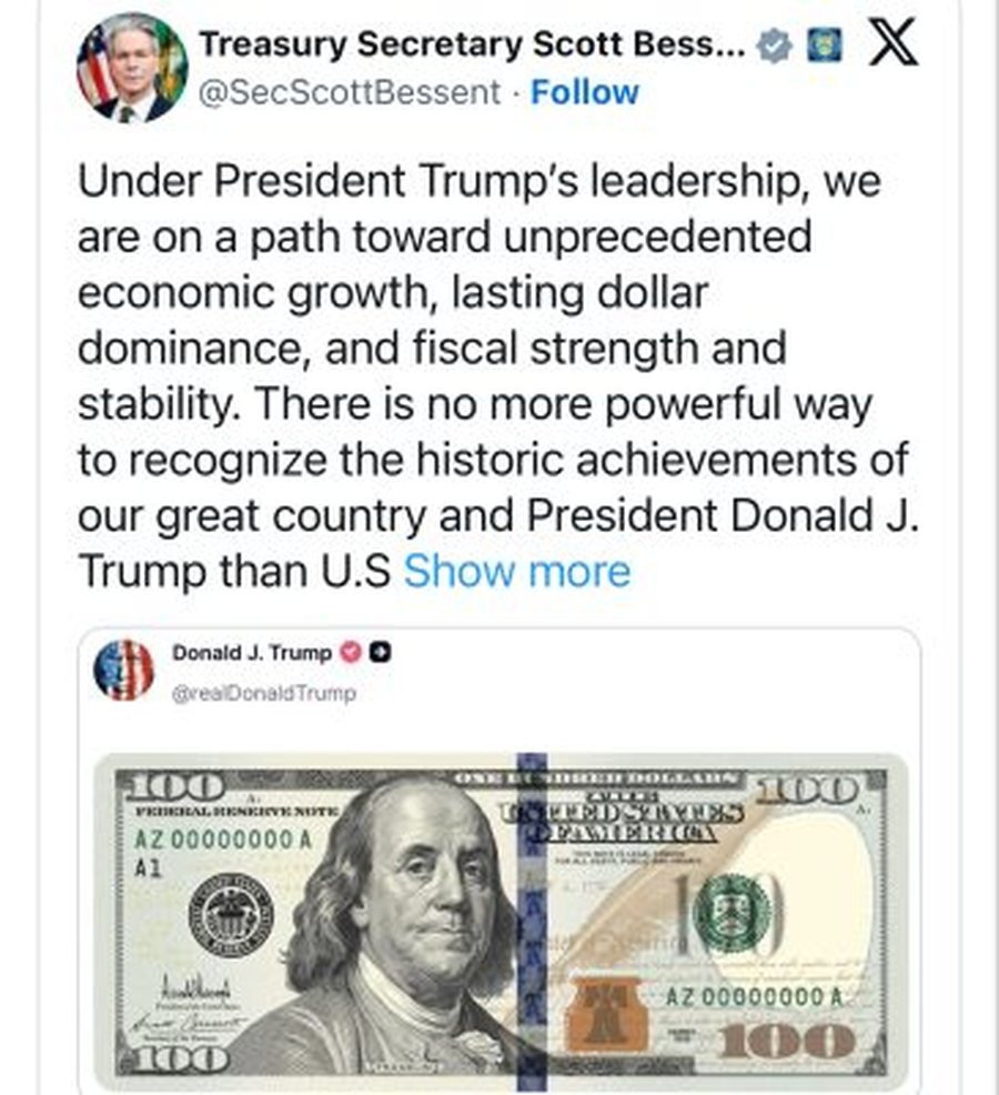 Futet n&euml; qarkullim dollari me firm&euml;n e Donald Trump
