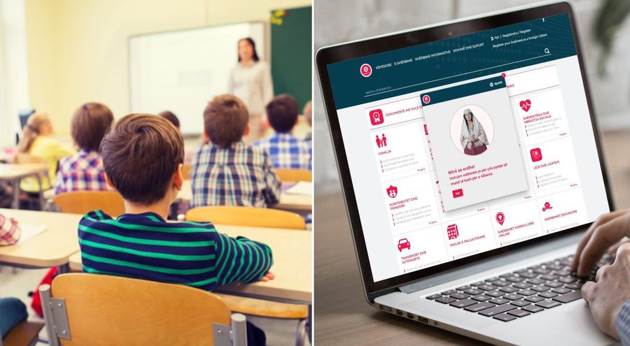 P&euml;r her&euml; T&Euml; PAR&Euml;, nisin regjistrimet online p&euml;r klasat