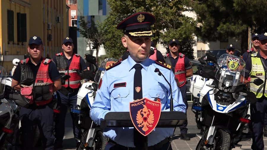 Moto&ccedil;ikletat e konfiskuara nga krimi i jepen Policis&euml; s&euml;