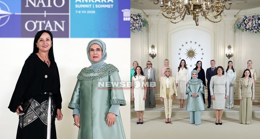 Emine Erdogan n&euml; qend&euml;r t&euml; v&euml;mendjes, momentet q&euml;