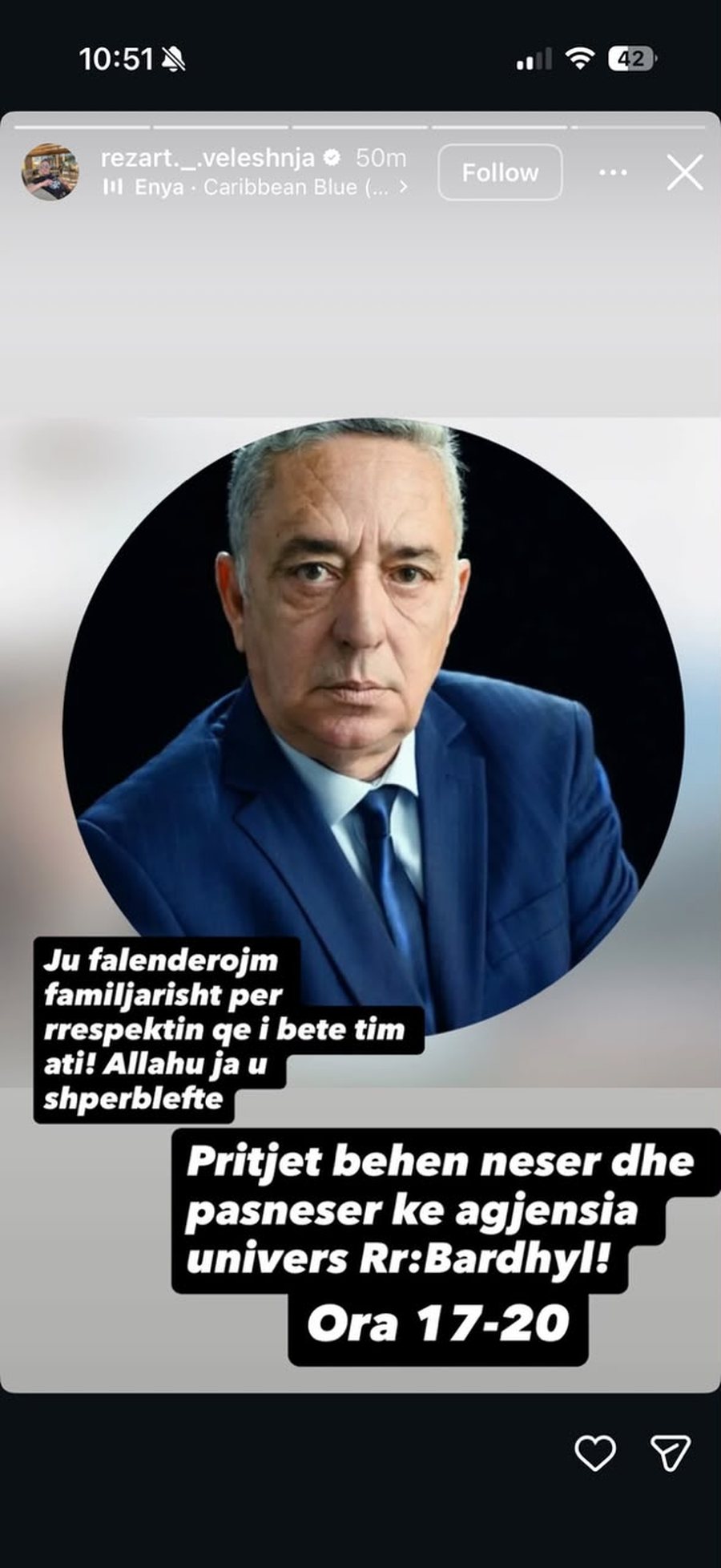 Dit&euml; zie p&euml;r familjen Veleshnja, aktori i humorit humbet babain: Nuk e
