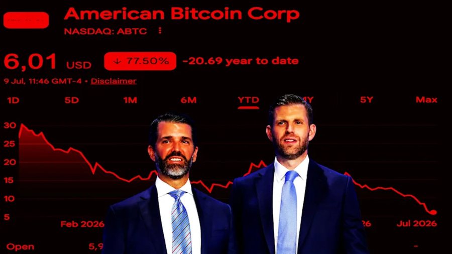 American Bitcoin Corp fundoset, Eric Trump humb 600 milion&euml; dollar&euml;