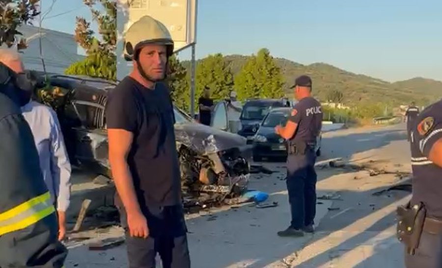 Aksident i R&Euml;ND&Euml; n&euml; aksin Elbasan-Peqin, 5 t&euml; plagosur, dy