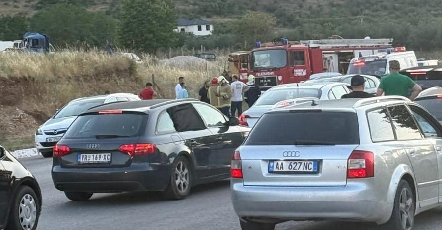 P&euml;rplasen dy makina n&euml; aksin Tepelen&euml;&ndash;Memaliaj, plagosen