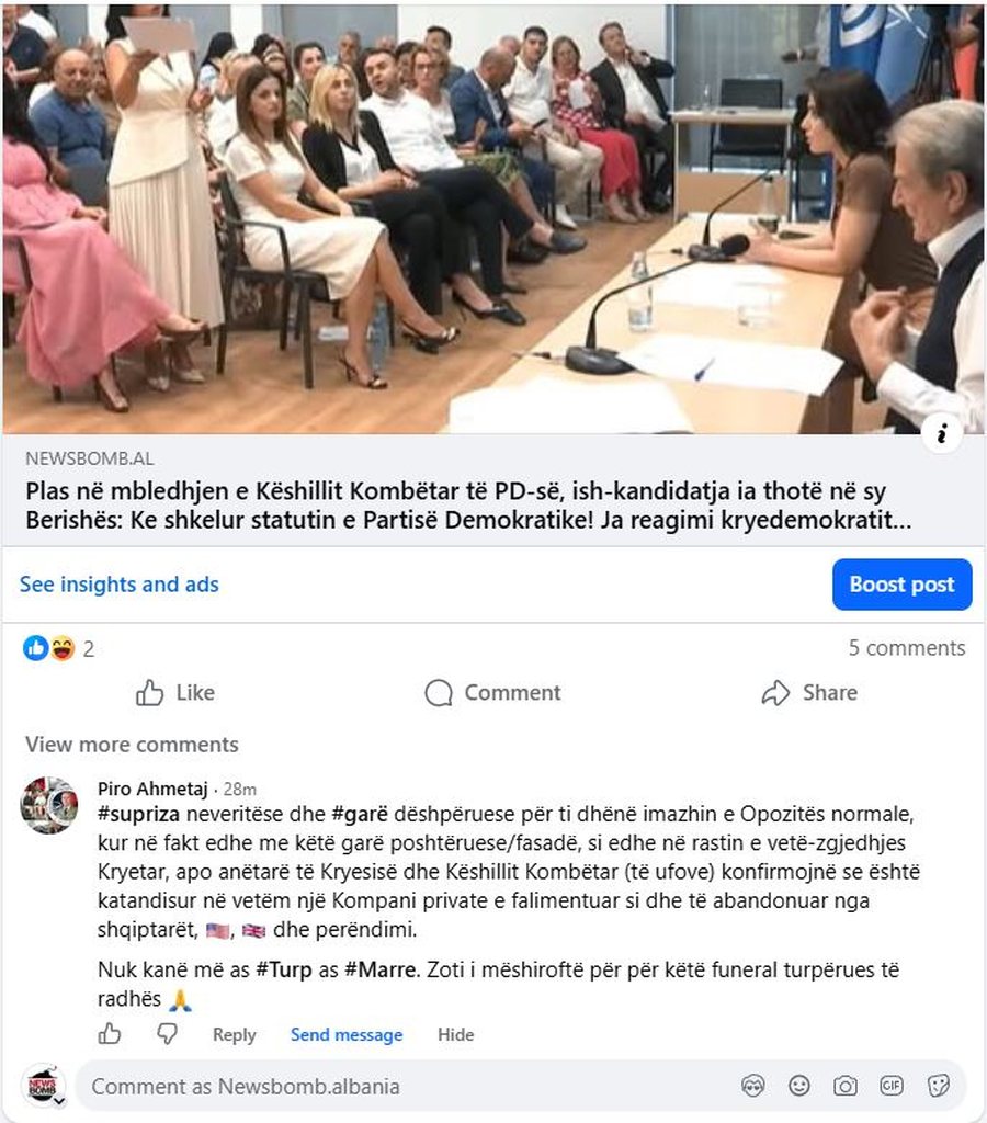 Zgjedhjet n&euml; Partin&euml; Demokratike, shp&euml;rthen ish-koordinatori i
