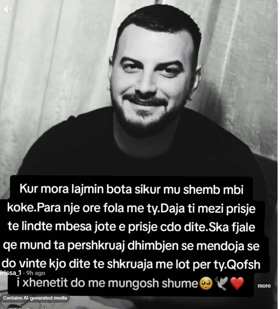 &ldquo;Mezi prisje t&euml; b&euml;heshe daj&euml;...&rdquo;, motra