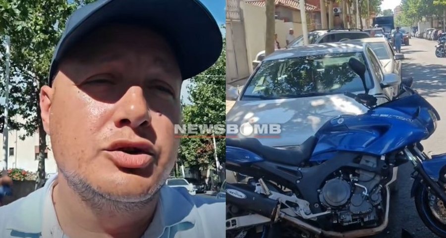 Motori &ldquo;mjeti vras&euml;s&rdquo; n&euml; Vlor&euml;, si gazetari i
