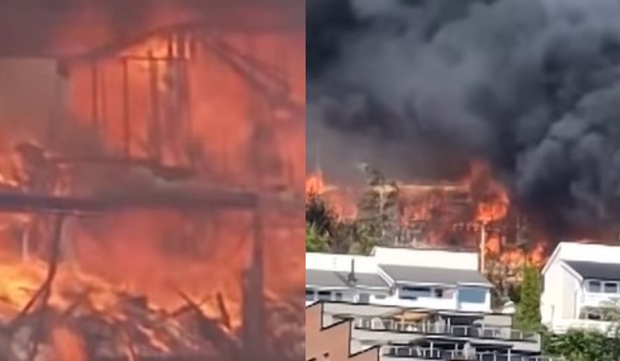 PAMJE &ldquo;apokaliptike&rdquo; nga Norvegjia, mbi 100 sht&euml;pi u shkrumbuan