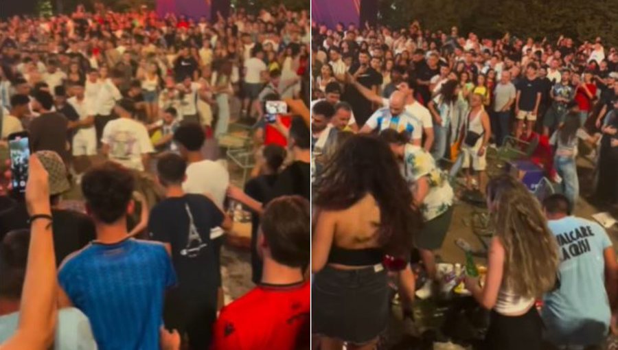 VIDEO/ Plas grushti mes t&euml; rinjve n&euml; Tiran&euml;, Spanja e Argjentina