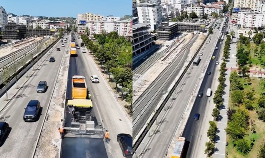 Punimet n&euml; rrug&euml;n &ldquo;Adria&rdquo; n&euml; Durr&euml;s, Rama ndan
