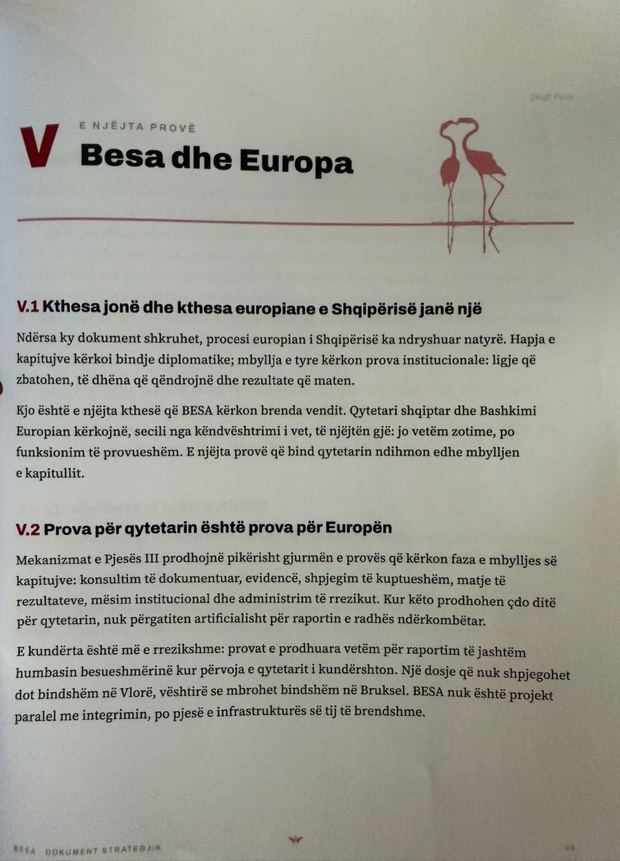 Nga vendimarrja p&euml;r &ccedil;&euml;shtjen e Vjos&euml;-Nart&euml;s, te