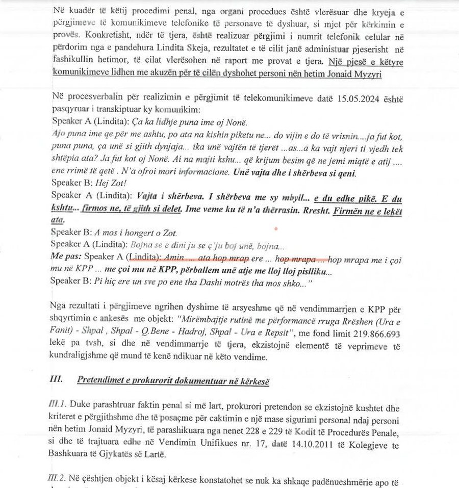 Tenderin 2.3 mln euro, ZBARDHET përgjimi i punonjëses së KPK me